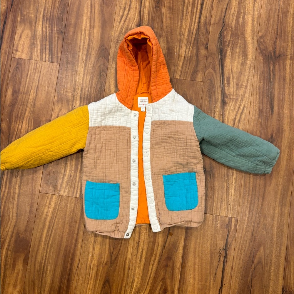 CHRISTIAN ROBINSON x Target - Color Block Hooded Jacket - 4T